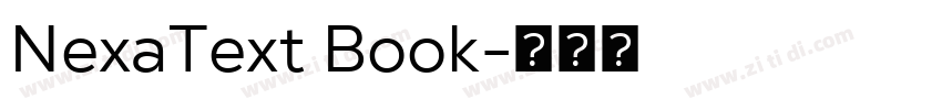 NexaText Book字体转换